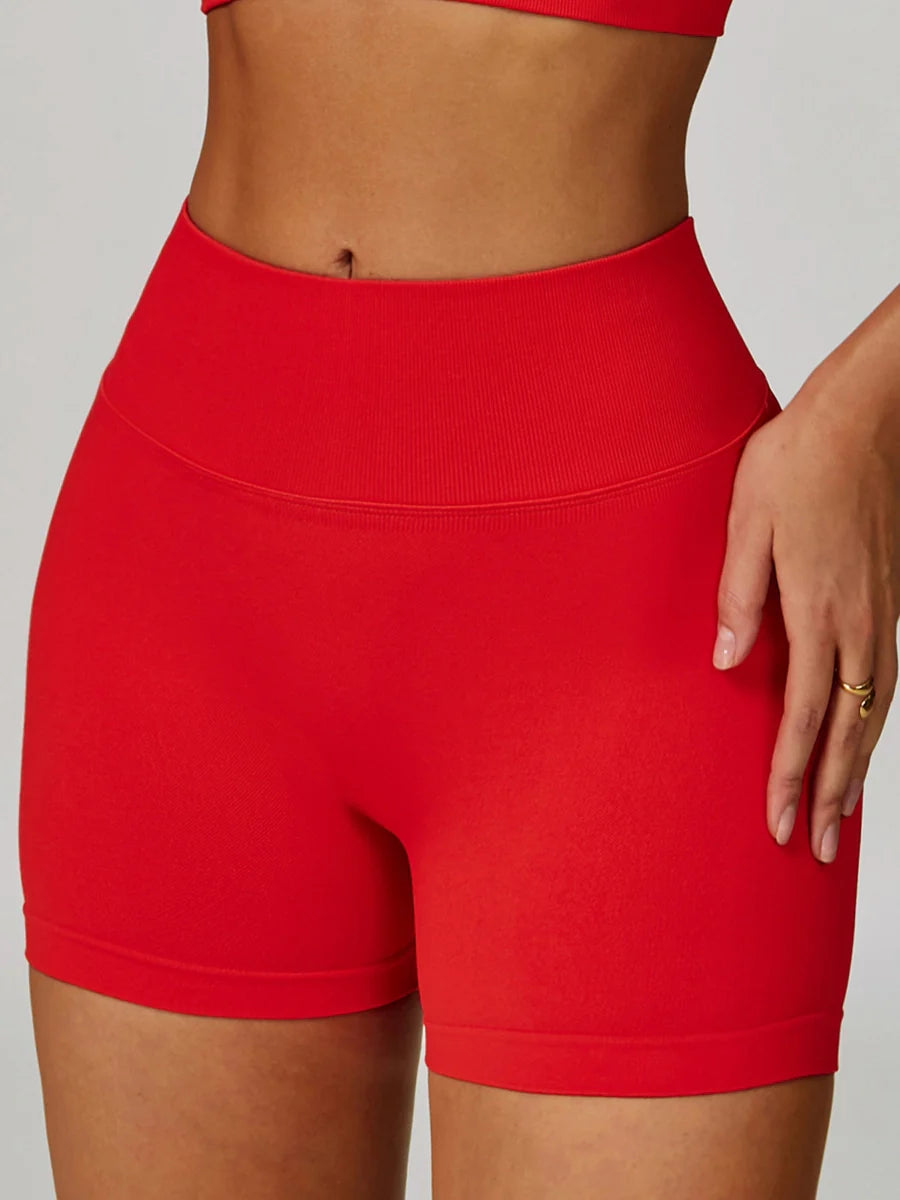 Earthbound Girl V-Waist High-Waist Shorts