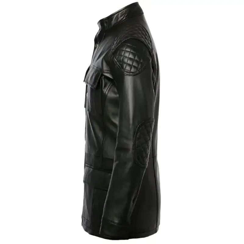 Men’s Exclusive Black Leather Coat