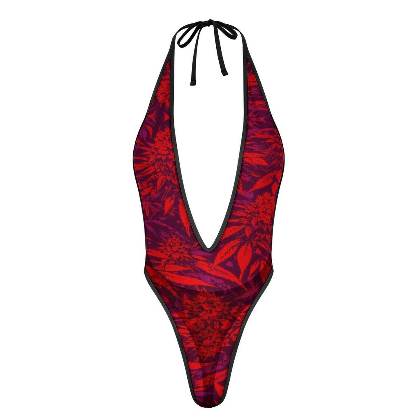 Electric Lettuce Sexy AF Deep-V thong bodysuit