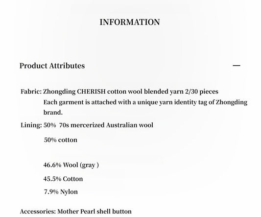 Women's zipper round neck wool hoodie oversized sweater Boyfriend Fit