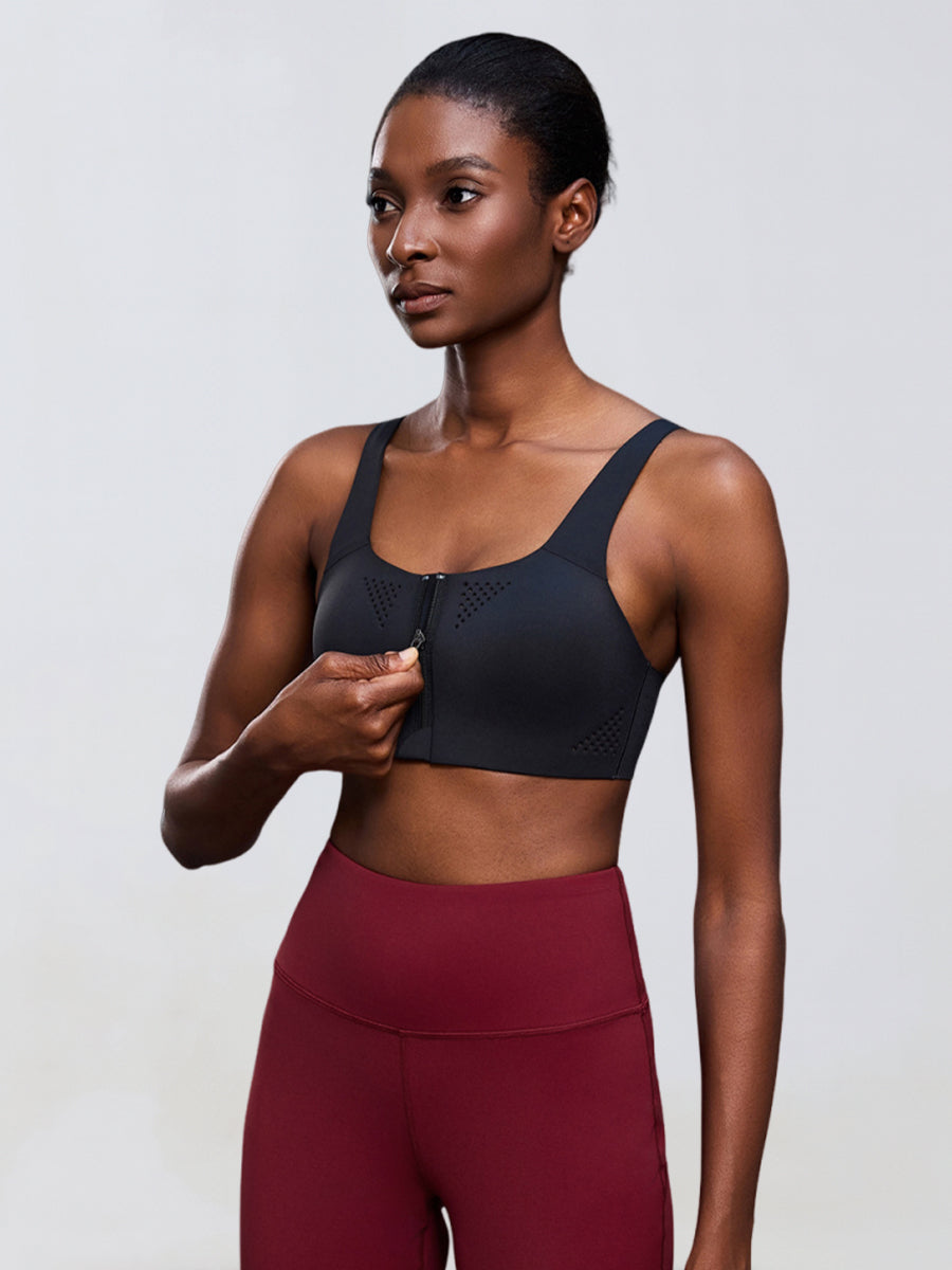 FrontZip Sculpt Bra