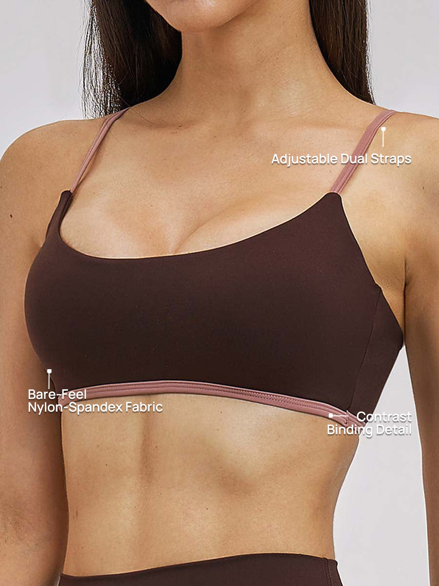 FlowSculpt Contrast Bra