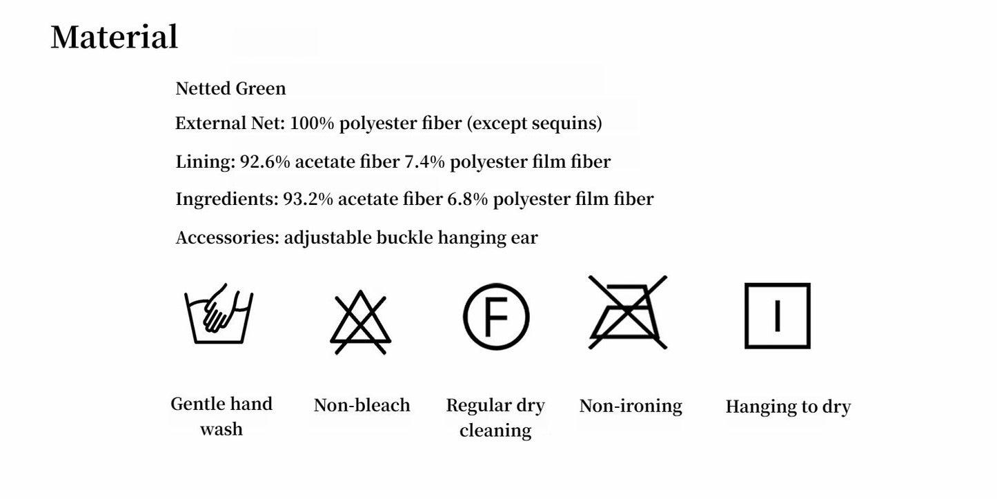 "Dream Catcher" Sequined Net Pattern Fake Two-Piece Deep V Waist Suspender Summer