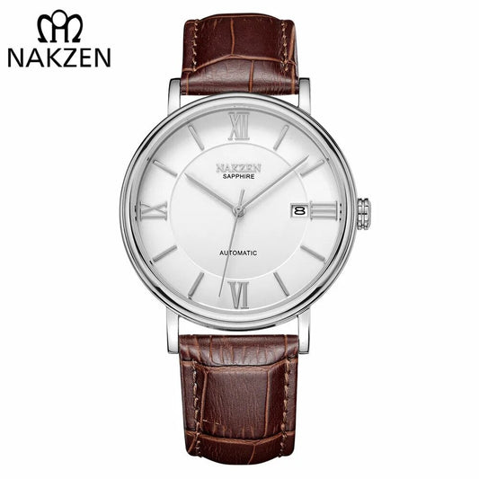 NAKZEN Men Business Automatic Mechanical Watches Brand