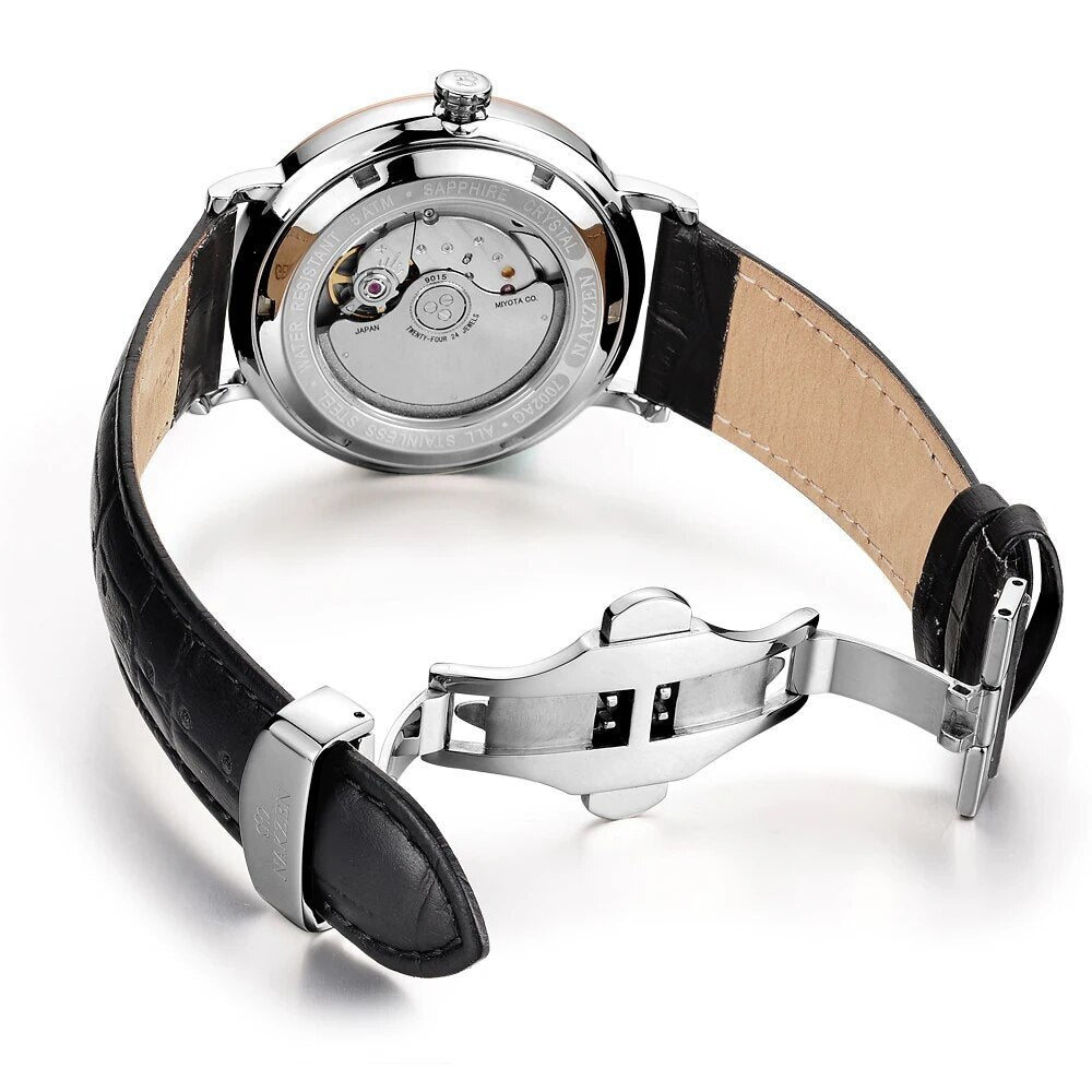 NAKZEN Men Business Automatic Mechanical Watches Brand