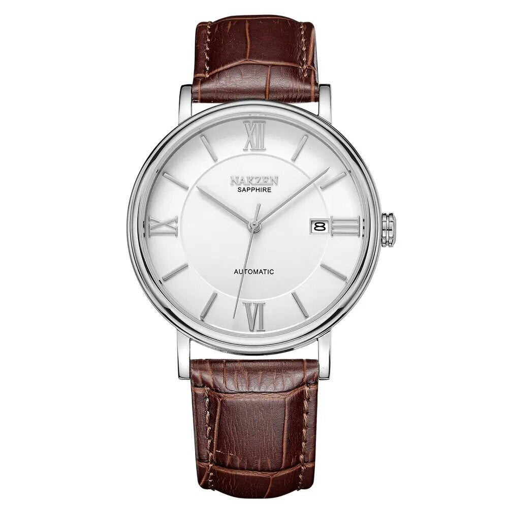 NAKZEN Men Business Automatic Mechanical Watches Brand