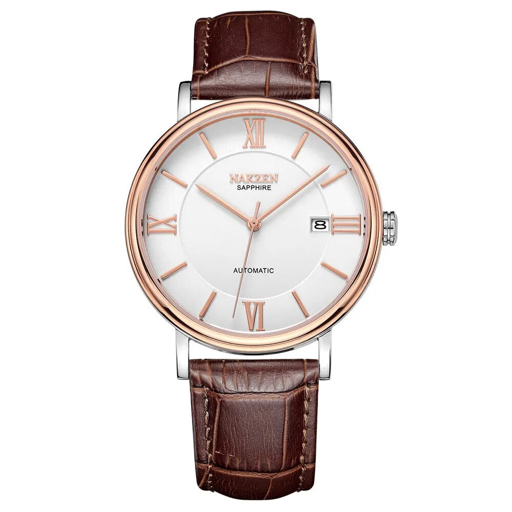 NAKZEN Men Business Automatic Mechanical Watches Brand