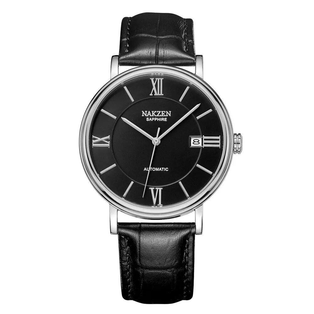 NAKZEN Men Business Automatic Mechanical Watches Brand