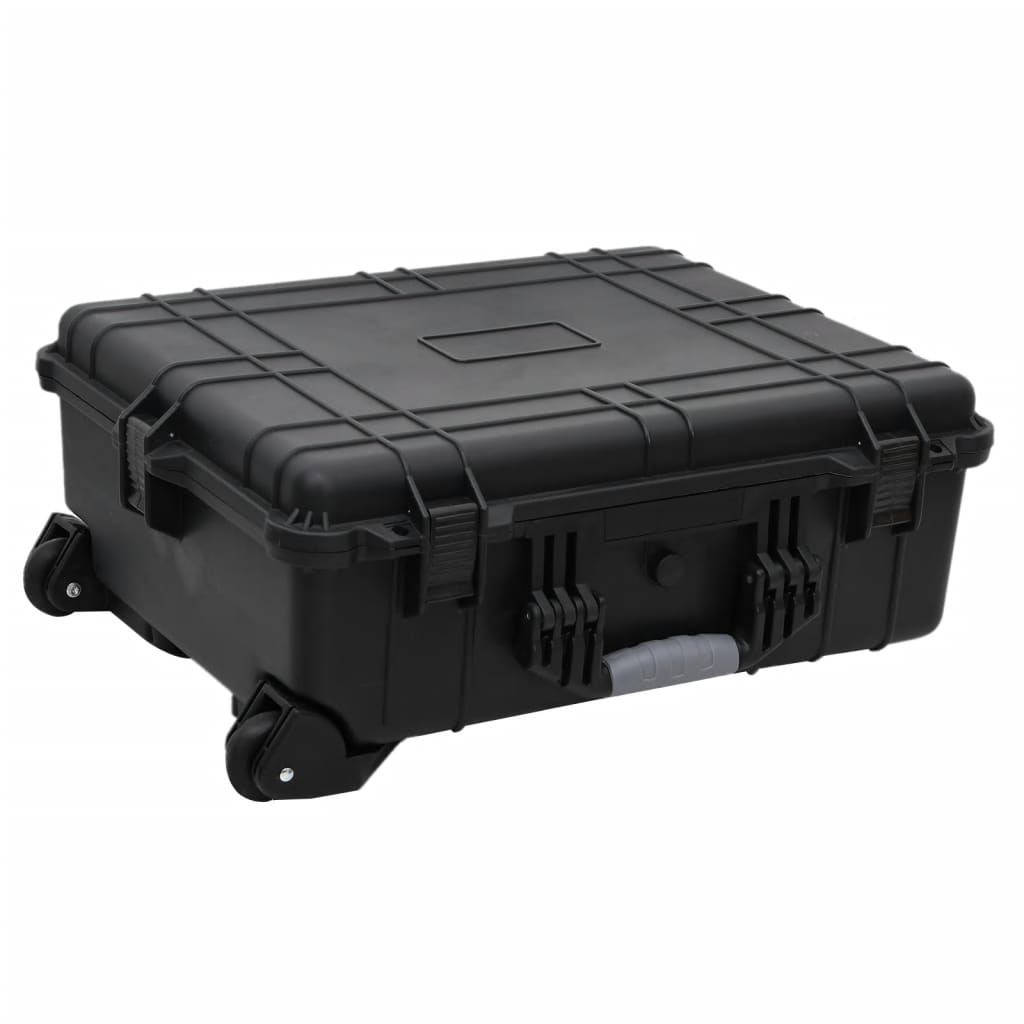 NNEVL Wheeled Flight Case Black 63x50x23 cm PP