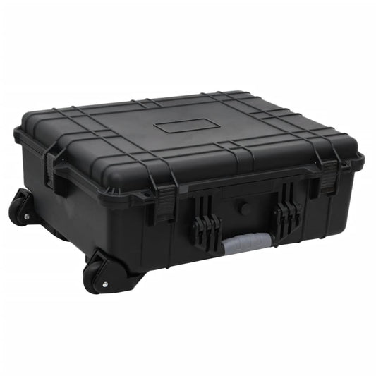 NNEVL Wheeled Flight Case Black 63x50x23 cm PP