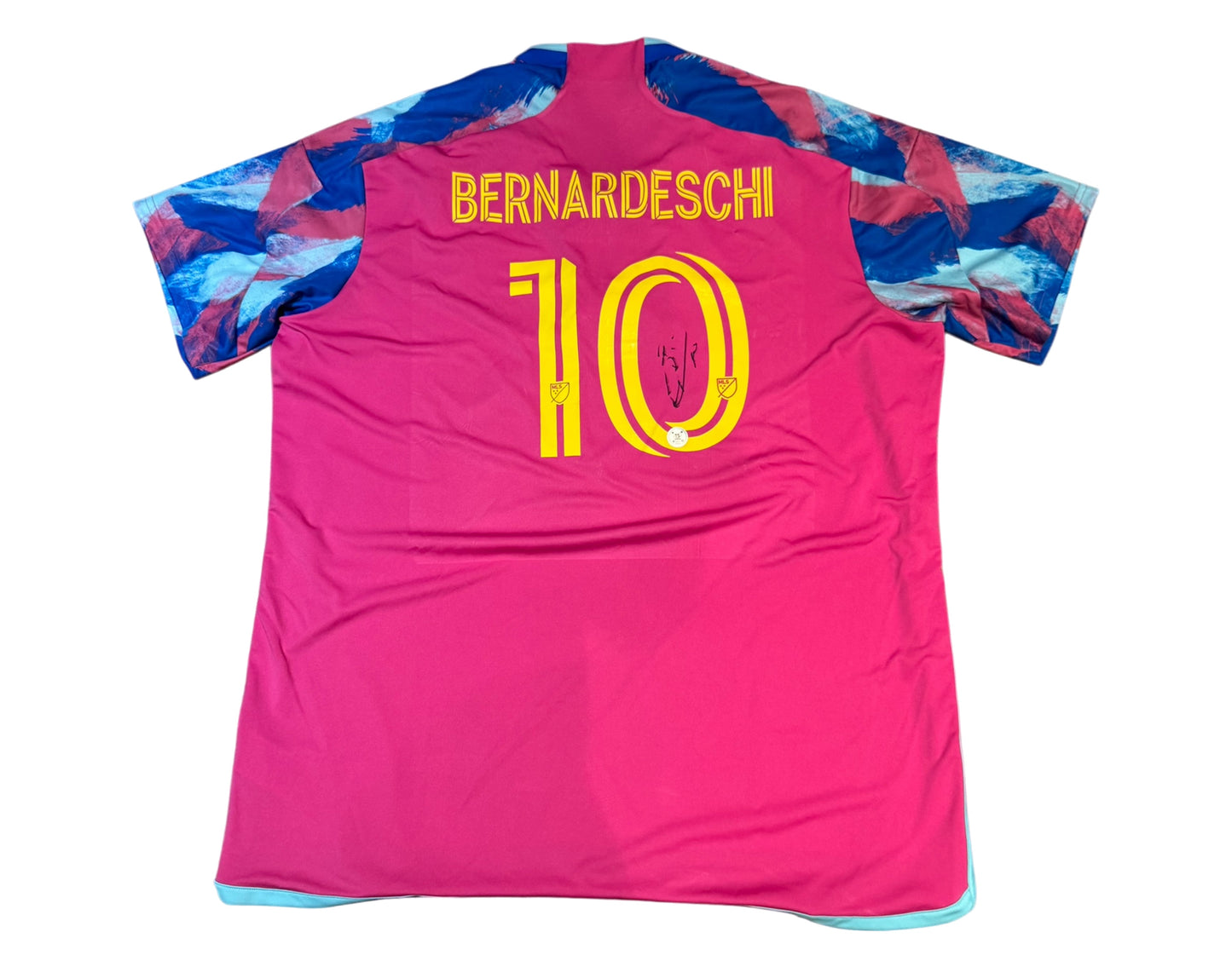 Federico Bernardeschi Autographed Autographed Toronto FC Energy Kit Replica Jersey *AS-IS*
