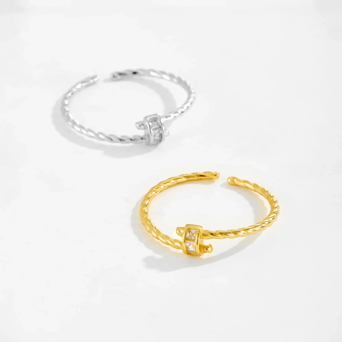 The Signature 925 Sterling Silver Twist Ring