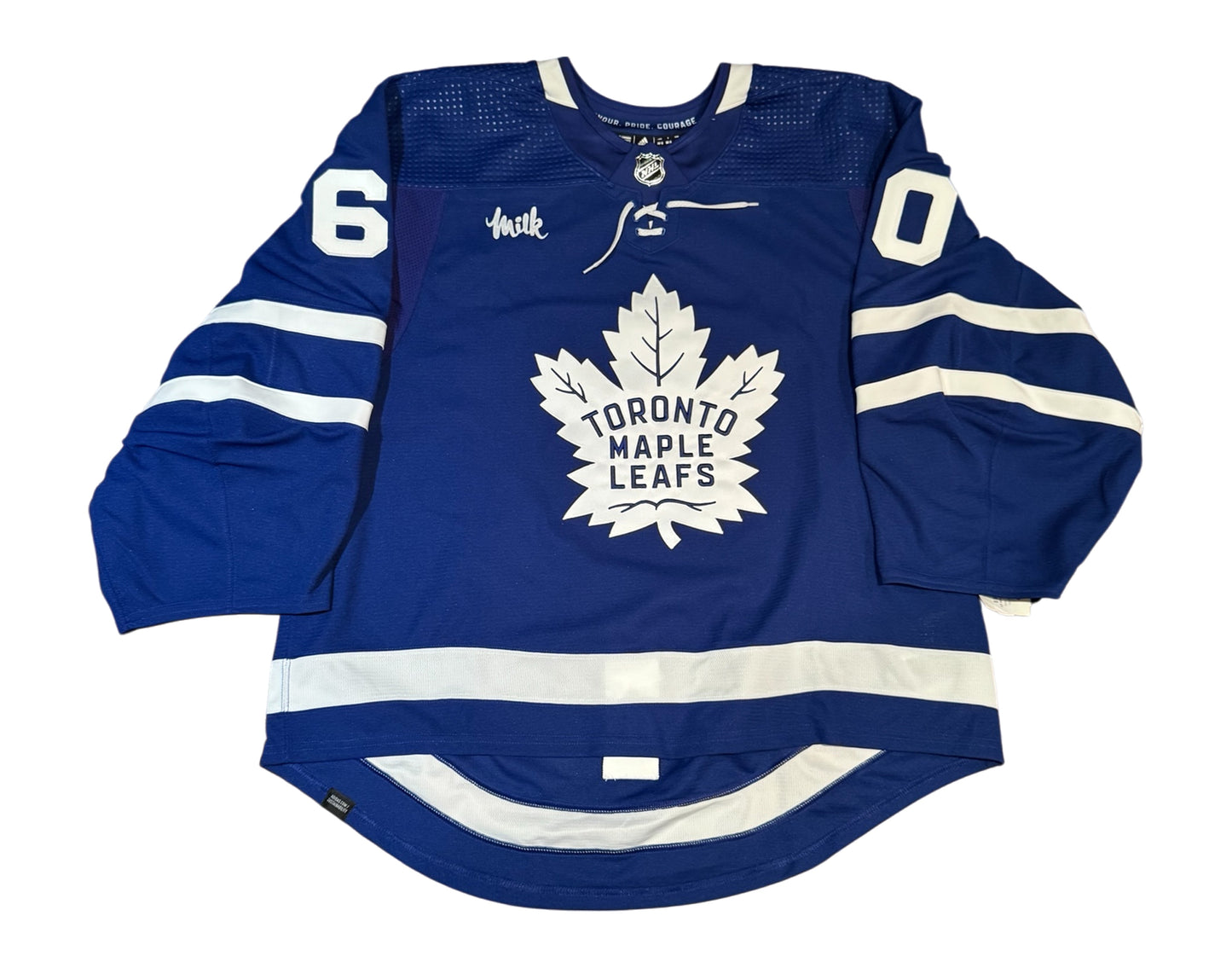 Joseph Woll Autographed Toronto Maple Leafs Home Blue