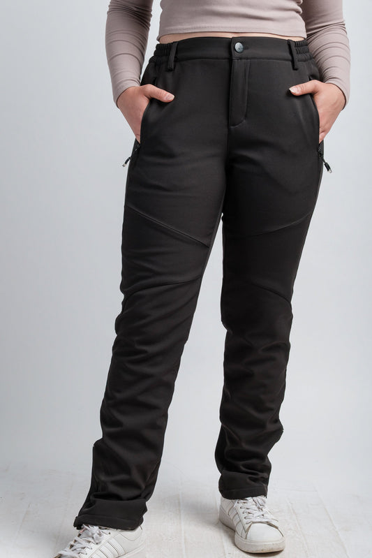 Women's Black High Waist V2 Adventure Water Resistant Pants