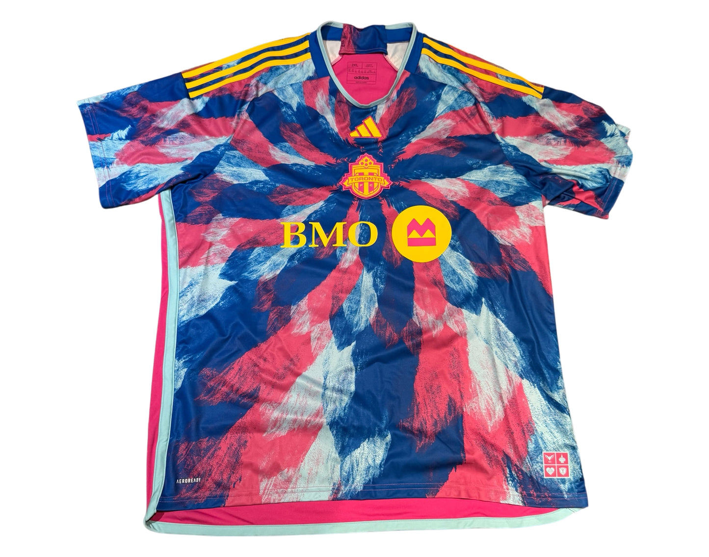 Federico Bernardeschi Autographed Autographed Toronto FC Energy Kit Replica Jersey *AS-IS*