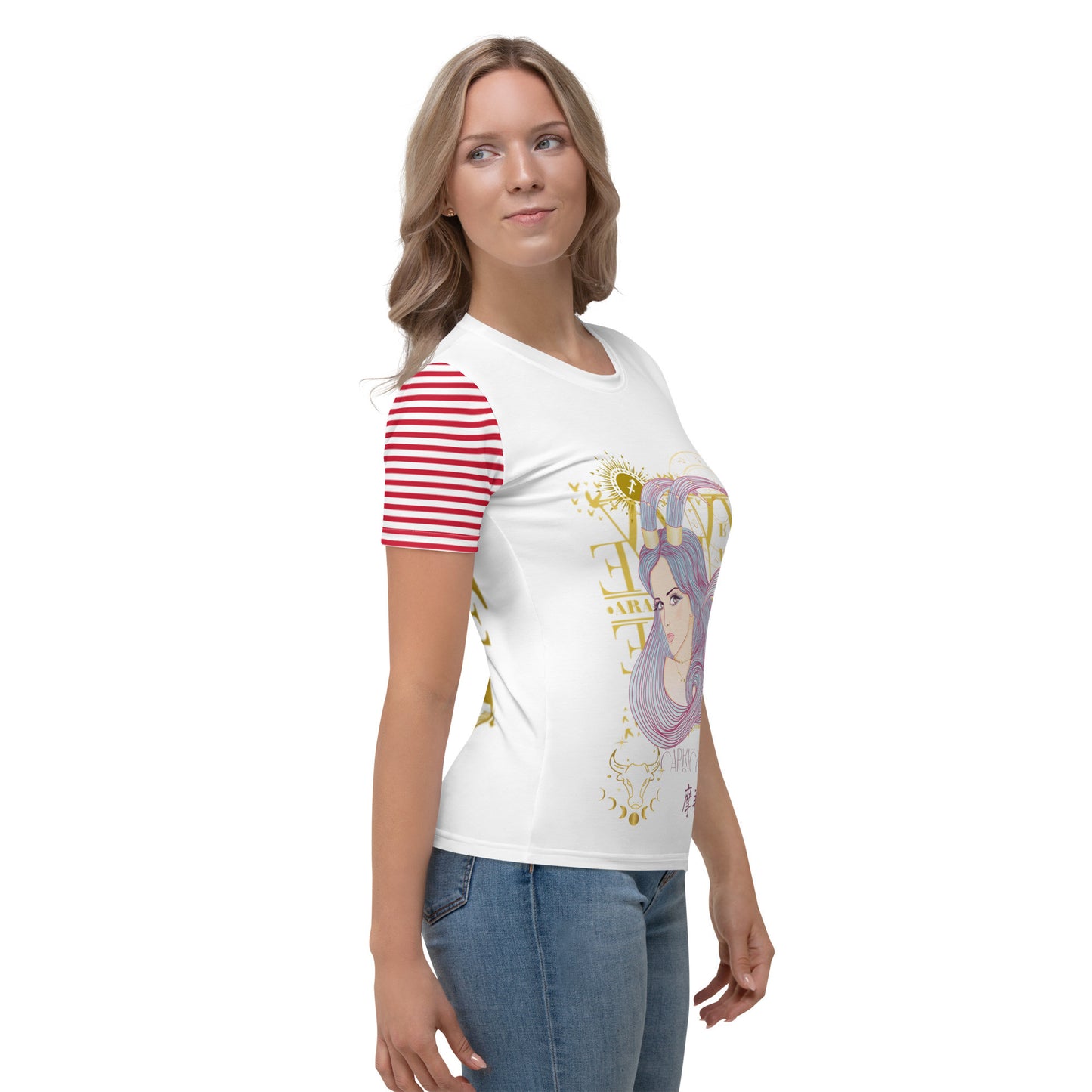 Capricorn ♑ Women's T-shirt from the zodiac sign Capricorn Women's T-shirt-4