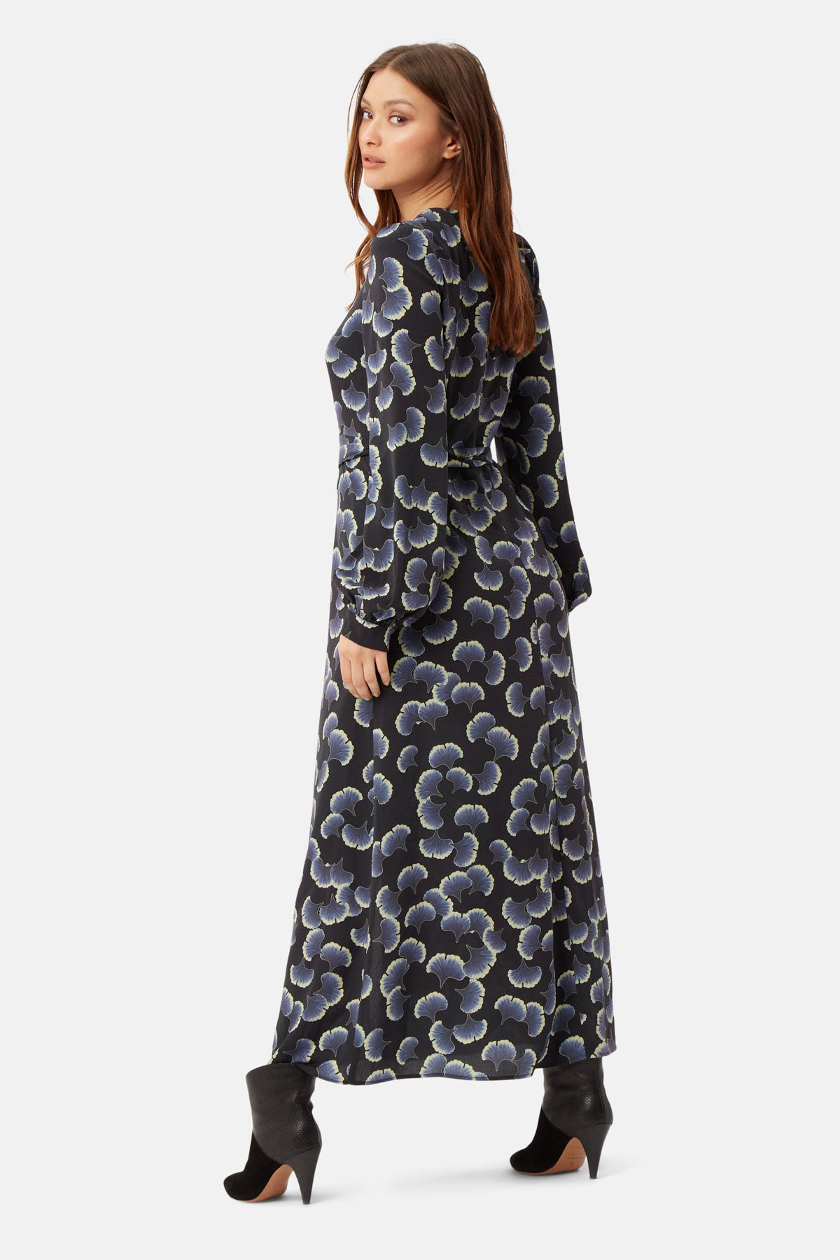 Barbara Dress with a Slit-1