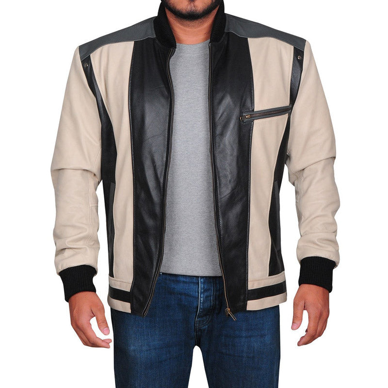 Matthew Broderick Ferris Bueller's Day Off Faux Leather Jacket - L