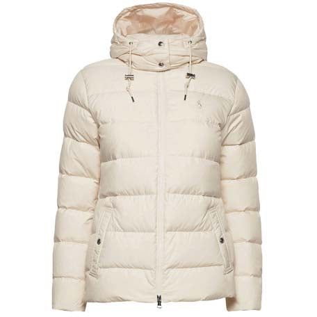 Mens Cream Winter Puffer Jacket