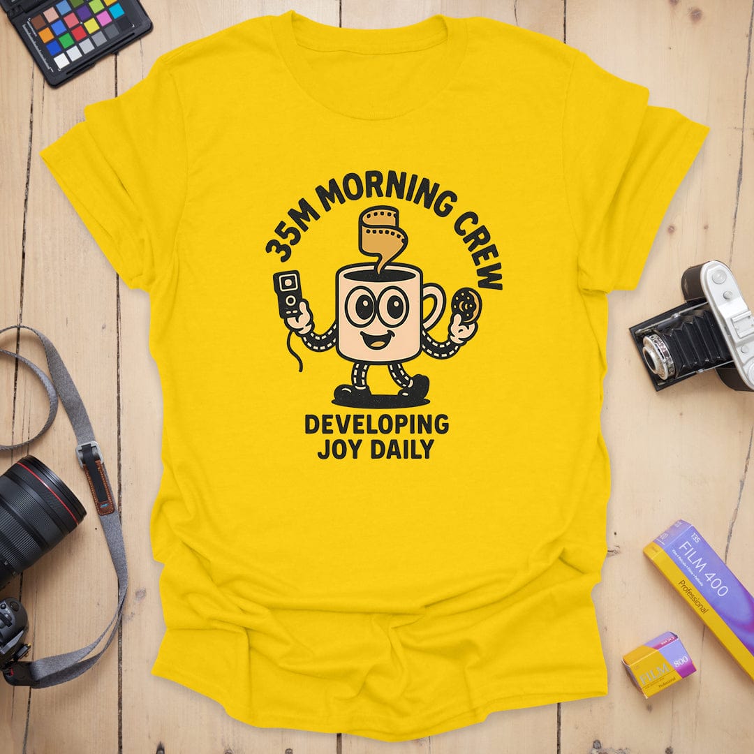 Morning Crew T-Shirt - Daisy, 3XL