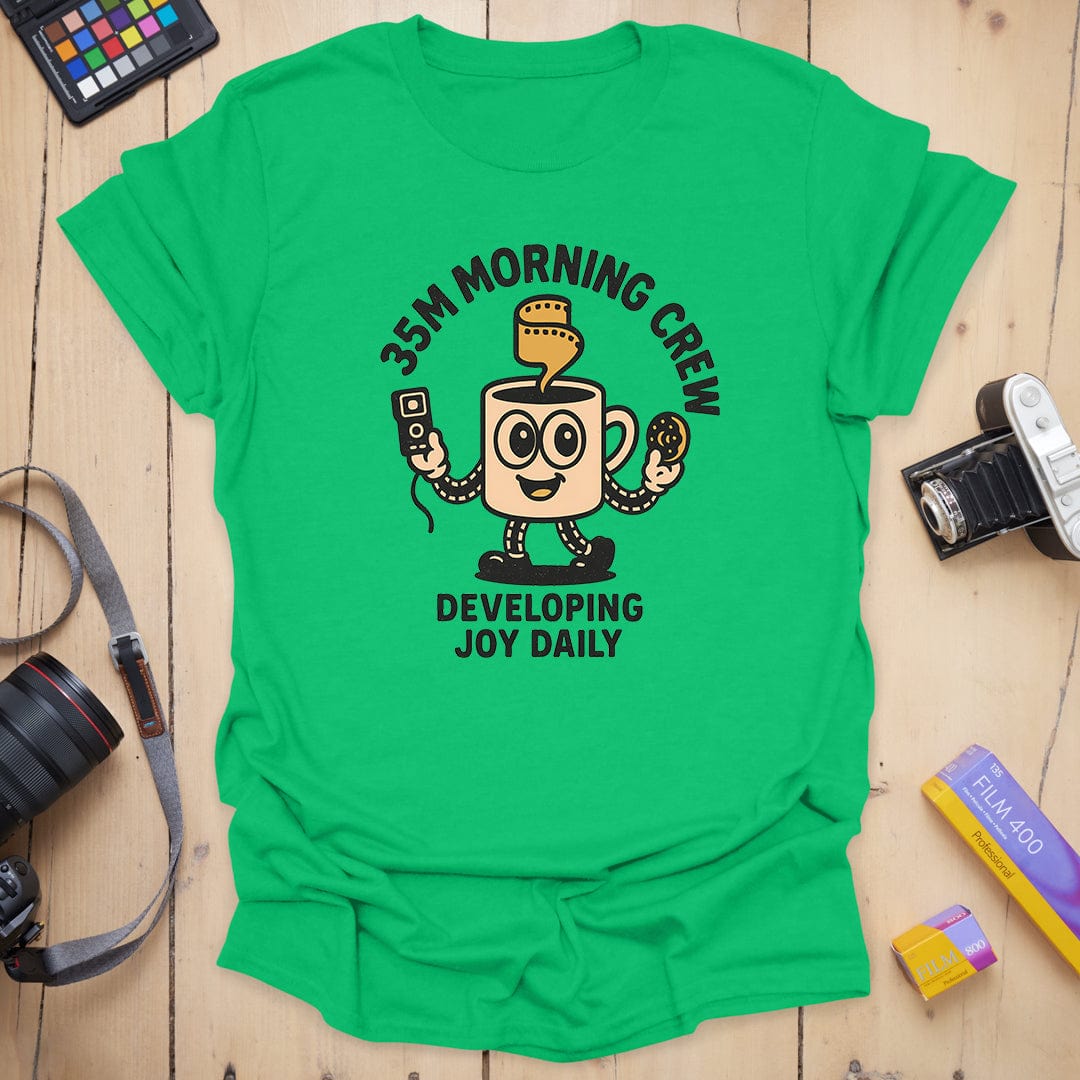 Morning Crew T-Shirt - Irish Green, 3XL