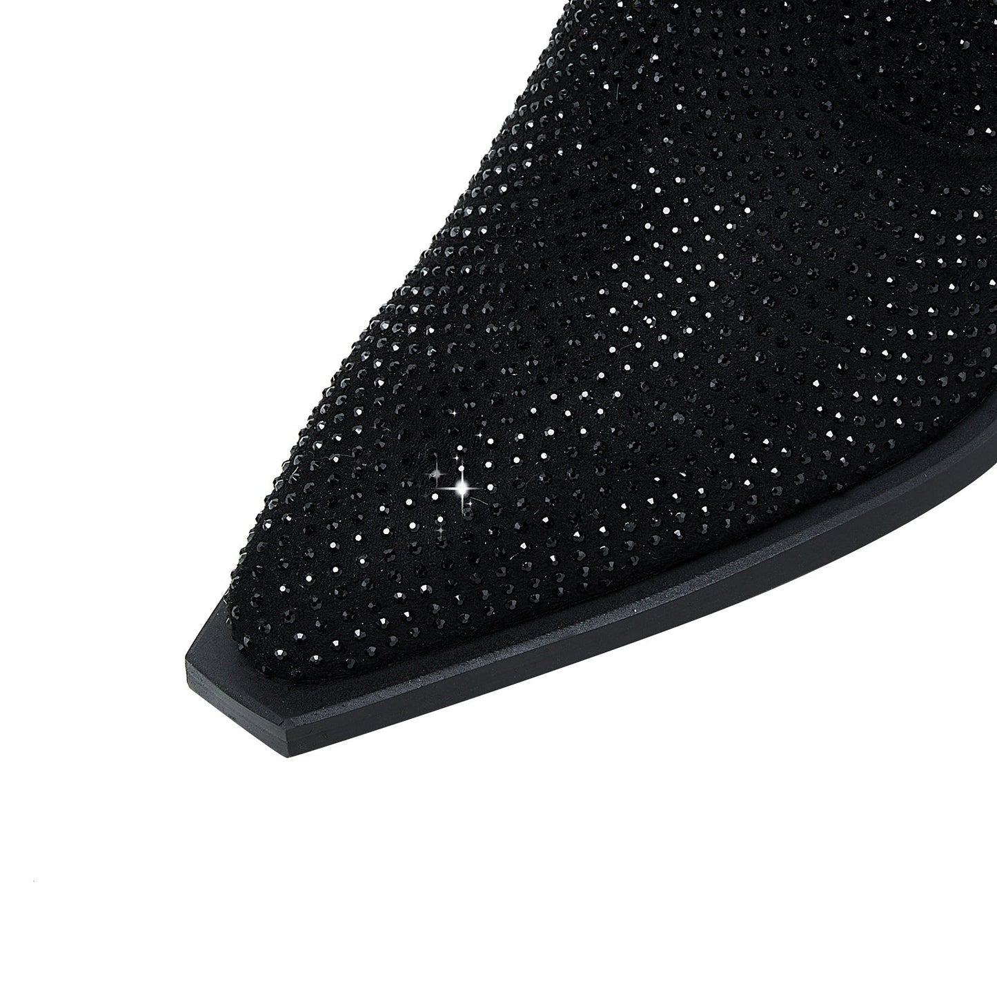Rhinestone Embellished Cowgirl Boots