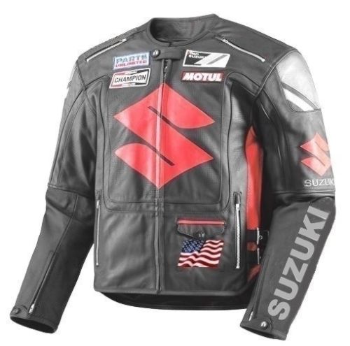 SUZUKI MOTUL LEATHER RACING JACKET