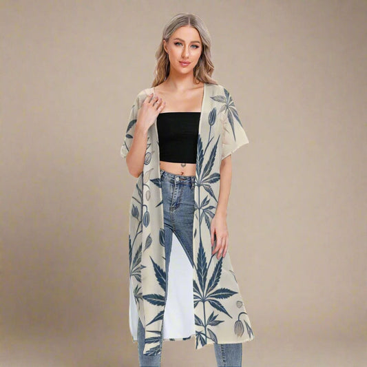 Soft Sativa Short Sleeve Cardigan